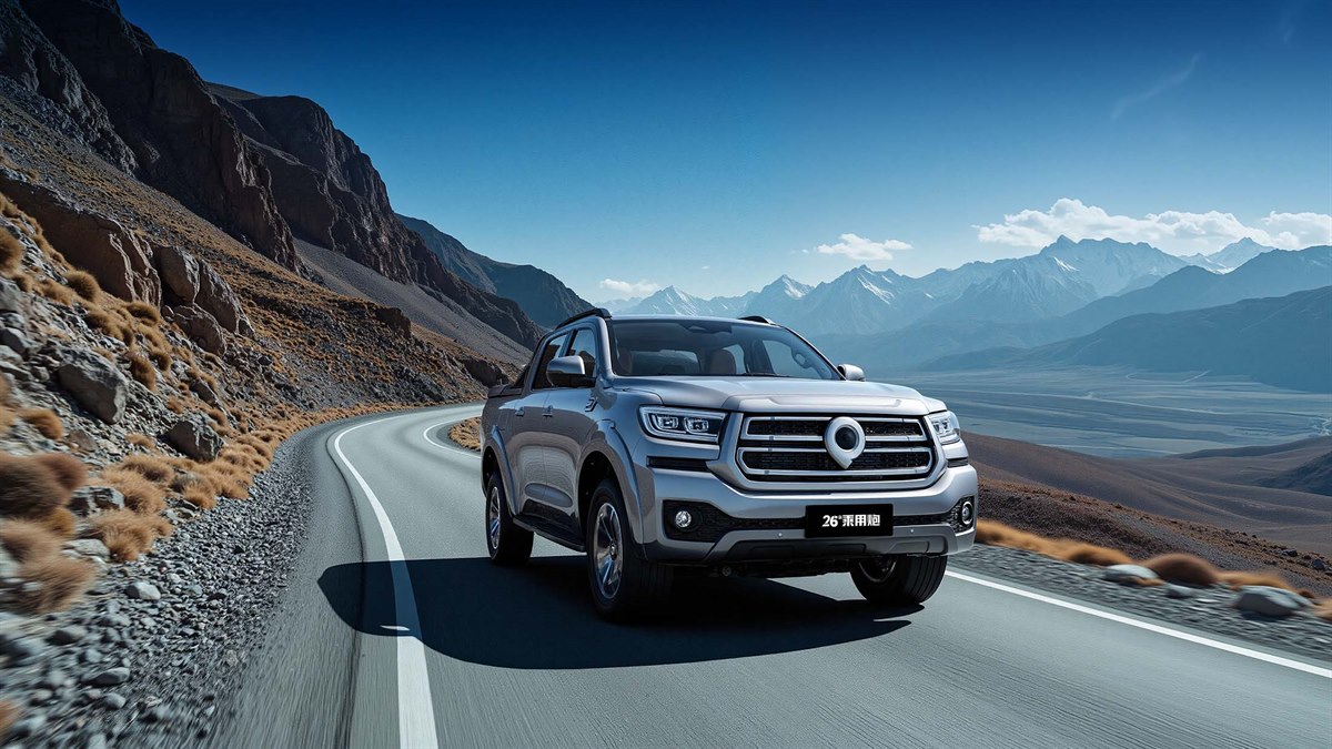 Double-cab pickup truck